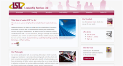 Desktop Screenshot of leadershipservices.com